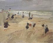 Max Liebermann, Beach Seach Scene at Nordwijk (nn02)